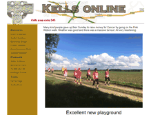 Tablet Screenshot of kells-on-line.com